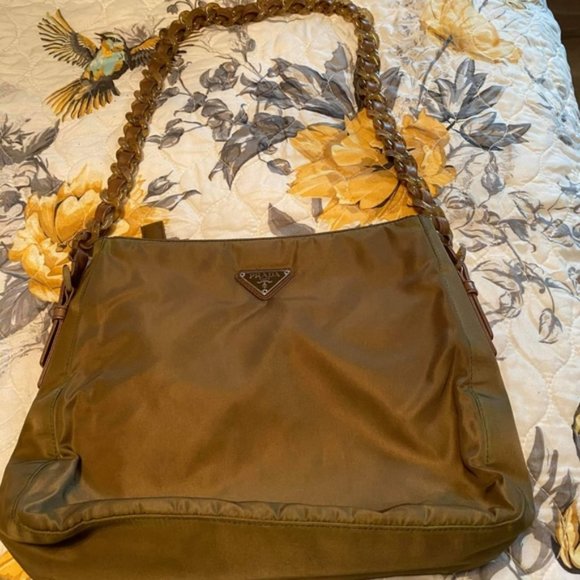 PRADA VINTAGE IRIDESCENT  CROSSBODY BAG - Picture 3 of 8
